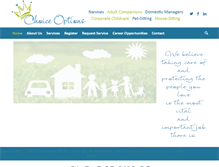 Tablet Screenshot of choiceoptions.net